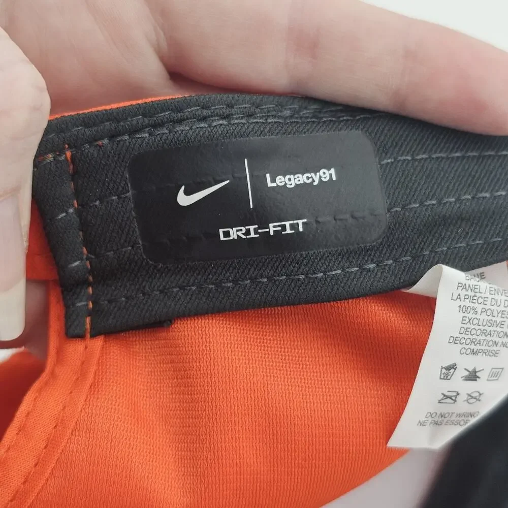 New NIKE Legacy 91 Dri-Fit Adult Unisex Adjustable Hat Cap Orange